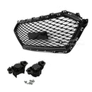 For Hyundai Elantra 2017 2018 Sedan Front Grille Bumper Black Grill-2