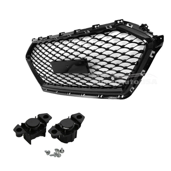 For Hyundai Elantra 2017 2018 Sedan Front Grille Bumper Black Grill