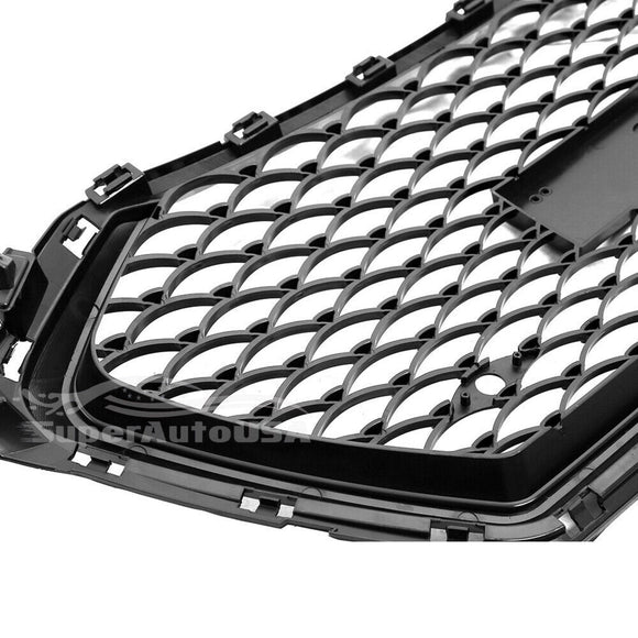 For Hyundai Elantra 2017 2018 Sedan Front Grille Bumper Black Grill