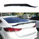 For Hyundai Elantra 2017-2020 JDM Mugen Rear Trunk Spoiler Wing Lid (Gloss Black)-1