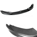 Fits BMW F10 F11 5 Series M Sport Front Bumper Lip Spoiler (Carbon Fiber Print)-3