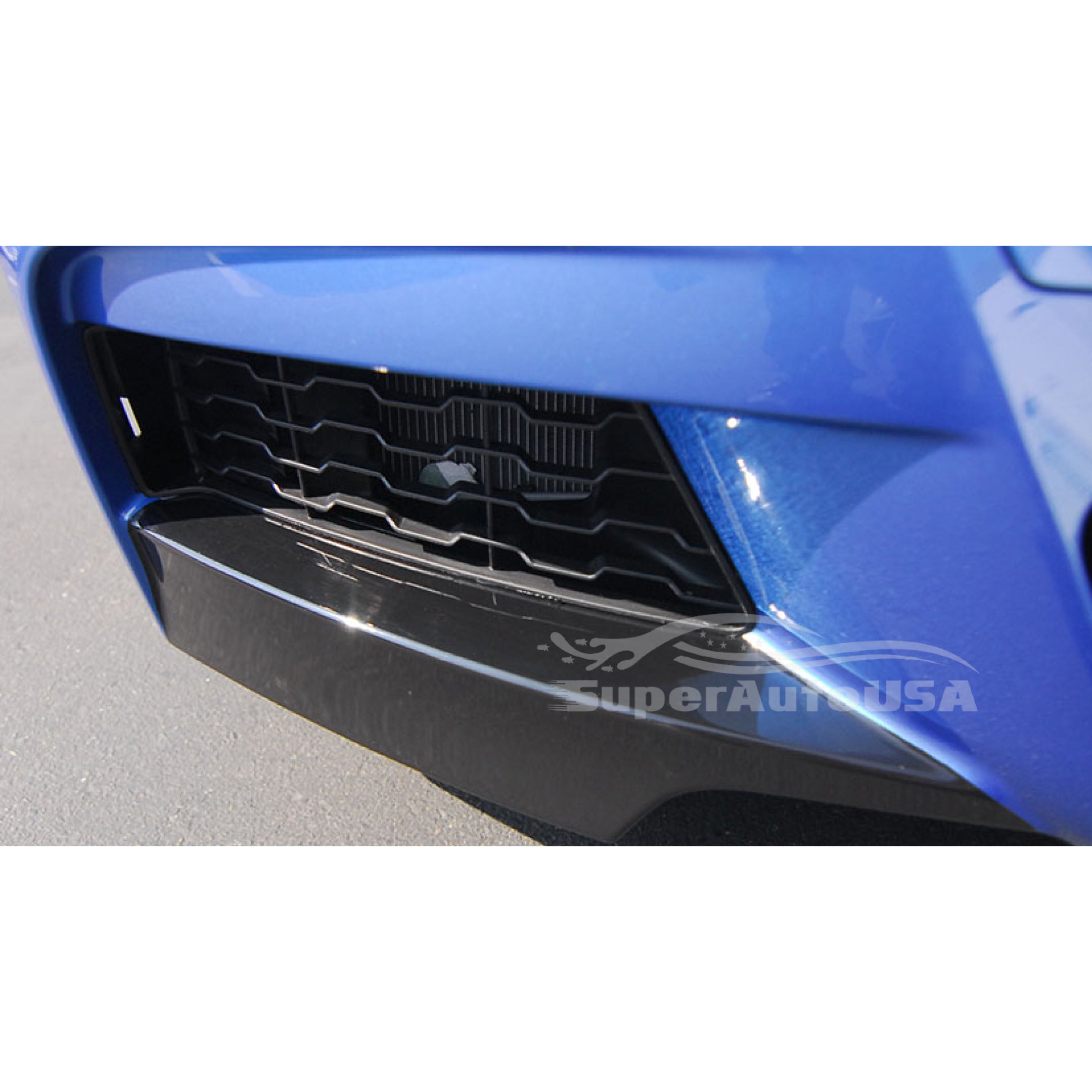 Fit 2012-2018 BMW 3 Series F30 M Sport Front Bumper Lip Corner Splitters (Gloss Black)