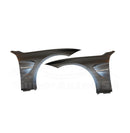 For 2012-2018 BMW 3 Series F30 M3 M4 Style Black Steel Fenders Side Vent (Unpainted Black)-3