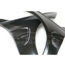 For 2012-2018 BMW 3 Series F30 M3 M4 Style Black Steel Fenders Side Vent (Unpainted Black)-5