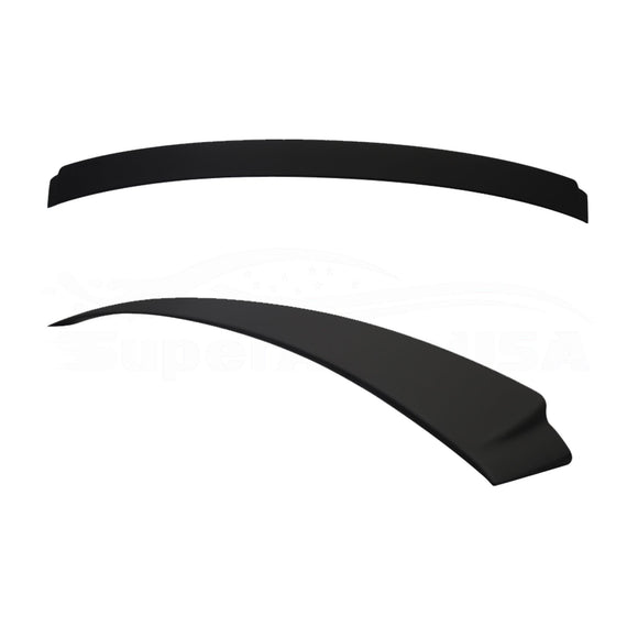 Fit 2012-2018 BMW 3 Series F30 ABS Black Rear Roof Window Visor Spoiler 3D JDM