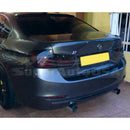 Fit 2012-2018 BMW 3 Series F30 ABS Black Rear Roof Window Visor Spoiler 3D JDM-1