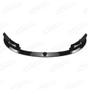 Fits 2015-20 BMW F80 M3 F82 F83 M4 CS Style Front Lip Spoilers & Splitter Kit (Gloss Black)-2