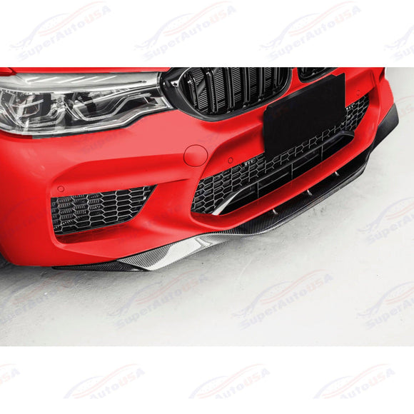 Fits BMW M5 M5C (F90) CS/Competition 2018-2023 Carbon Fiber Print Front Lip