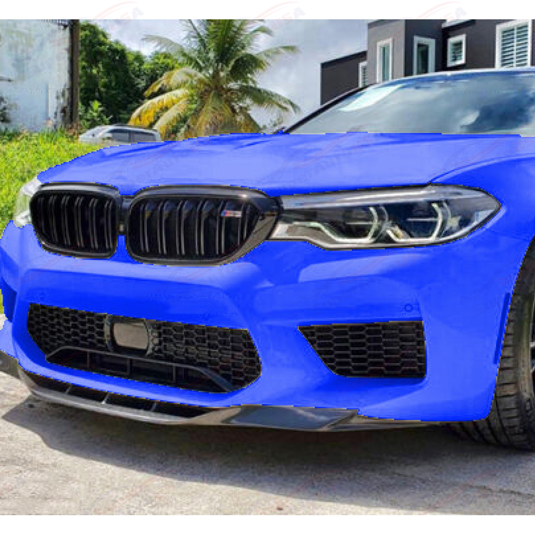 Front Lip - Carbon Fiber Print | Fits BMW M5 M5C (F90) CS/Competition (18-23 )