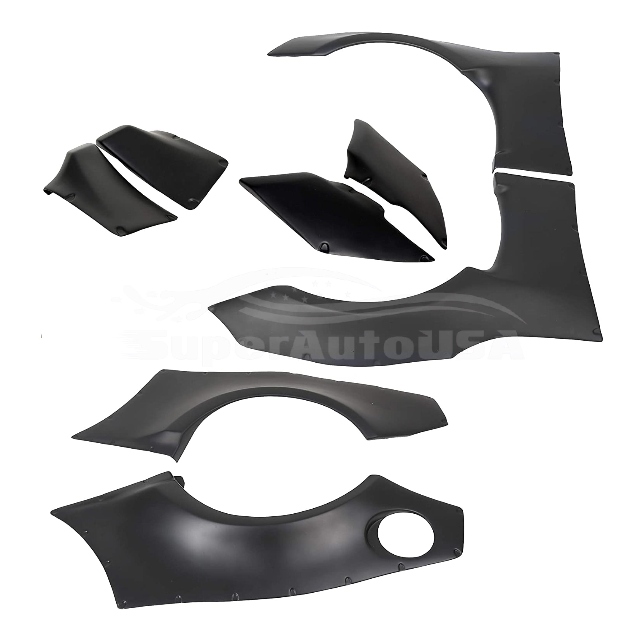 Fit 2013-2022 Subaru GT86 BRZ FR-S Wide Body 8pc Fender Flares Cover