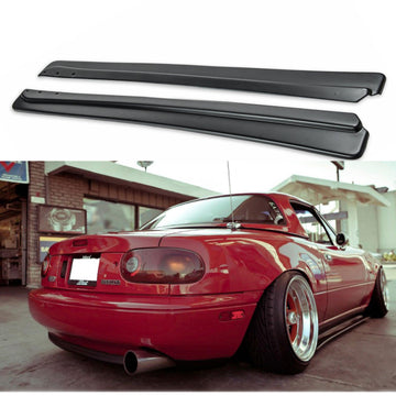 Extensión de paneles basculantes de faldón lateral estilo NA JDM FD para Mazda Miata MX-5 1990-1997