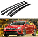 For Kia Forte 2019-2025 OE Style Vent Window Visors Rain Sun Wind Guards Shade Deflectors-1