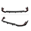 Fits 2019-2022 BMW G05 X5 with M Sport 3PC Rear Bumper Lip Diffuser Set (Gloss Black)-4