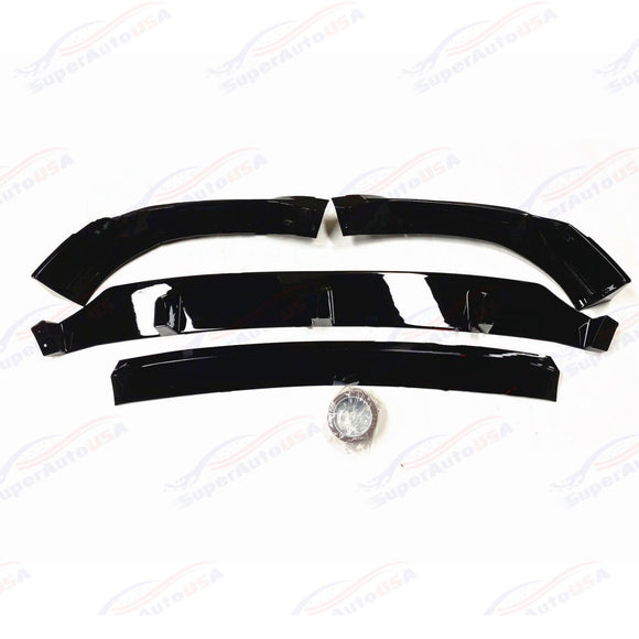 For 2019-2023 BMW X6 G06 Gloss Black M Sport Front Lip Splitter