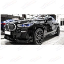 For 2019-2023 BMW X6 G06 Gloss Black M Sport Front Lip Splitter-7