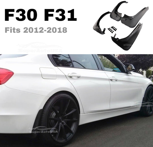 Genune Set Splash Guards Mud Flaps FOR 2012-2018 BMW 3 Seres F30