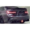 Se adapta a 2019-2022 BMW 3-Series G20 330i M340i PSM estilo alerón trasero para maletero (negro brillante)