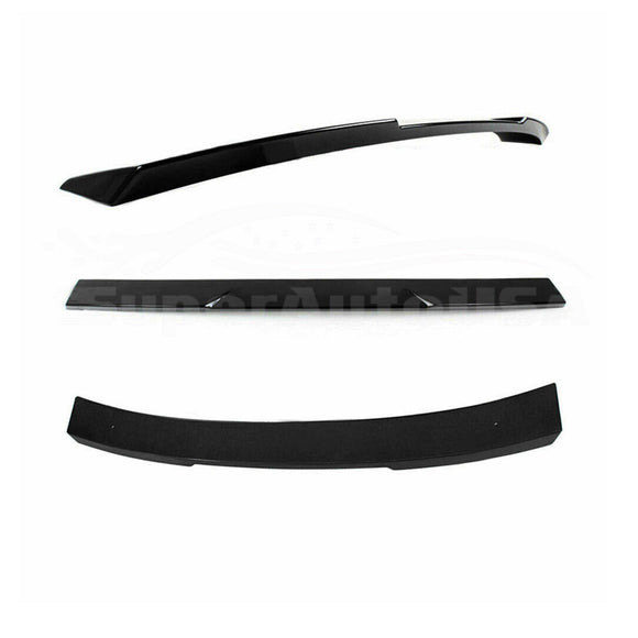 Fit 2019-2022 BMW 3-Series G20 2019-2022 MP Style Roof Window Trunk Spoiler Wing (Gloss Black)