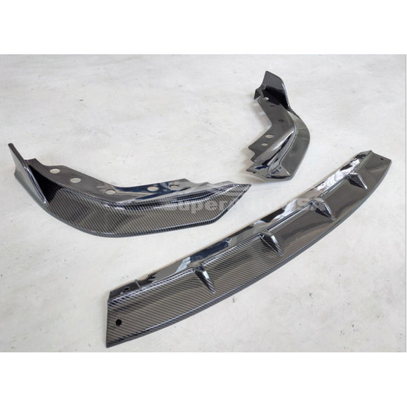 Front Lip - Carbon Fiber Print | Fit BMW 3 Serie G20 M Sport (19-22)