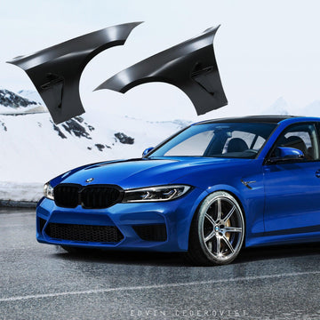 Guardabarros delantero con diseño MP para BMW Serie 3 G20 Sedán G21 2018+ 