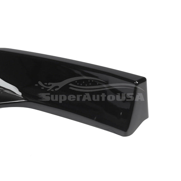 Fits 2021 2022 BMW G30 530i 540i M550i M-Sport FD Style Front Lip Spoiler Splitters (Gloss Black)