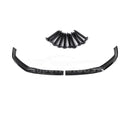 Fits 2021 2022 BMW G30 530i 540i M550i M-Sport FD Style Front Lip Spoiler Splitters (Gloss Black)-3