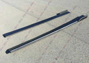 Fit BMW 5-Series F10 G30 Bottom body Line Style Flat Side Skirt Rocker Extensions-3