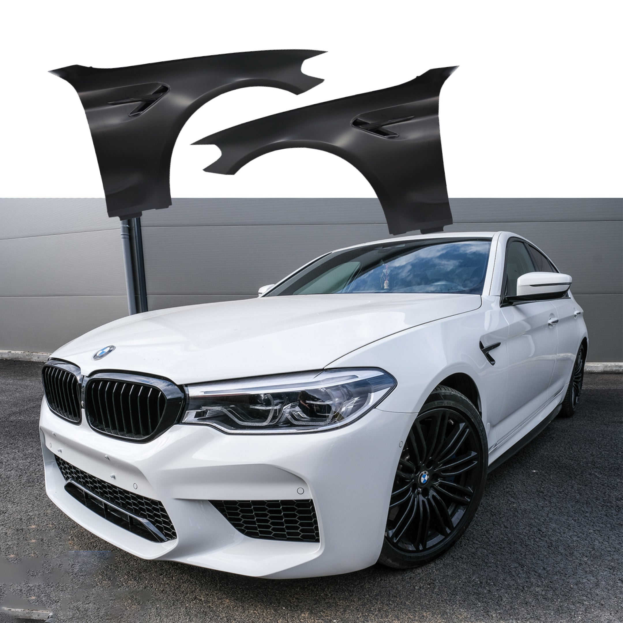 For BMW 2017+ 5 Series M Performance Style G30 G31 G38 Front Body Fender