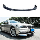 Fit 2019-2021 BMW G30 5 Series Front Bumper Lip Spoiler (Carbon Fiber Print)-1