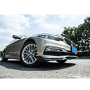 Fit 2019-2021 BMW G30 5 Series Front Bumper Lip Spoiler (Carbon Fiber Print)-2