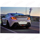 For 2022-2024 GR86 BRZ DuckBill Matte Black Gloss Black Rear Trunk Spoiler Wing-2
