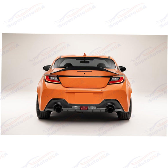 For 2022-2024 GR86 BRZ DuckBill Matte Black Gloss Black Rear Trunk Spoiler Wing