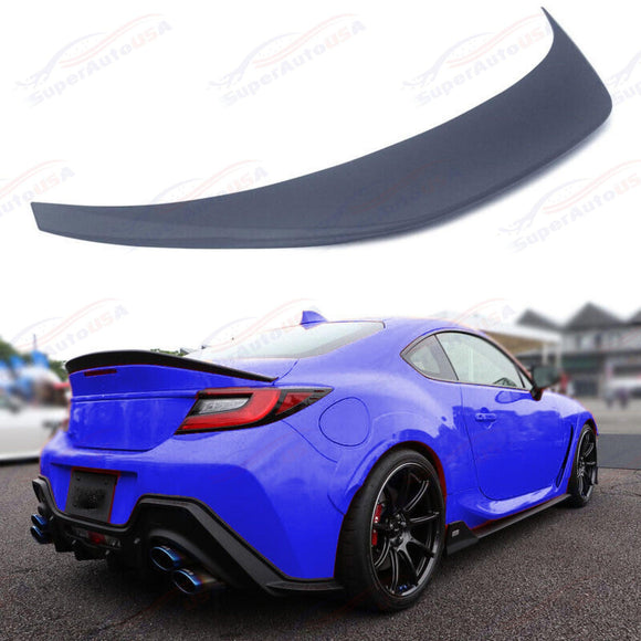 For 2022-2024 GR86 BRZ DuckBill Matte Black Gloss Black Rear Trunk Spoiler Wing