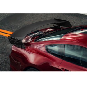 Ajuste 2015-2021 Mustang GT500 alerón trasero para maletero (sin pintar/negro mate)
