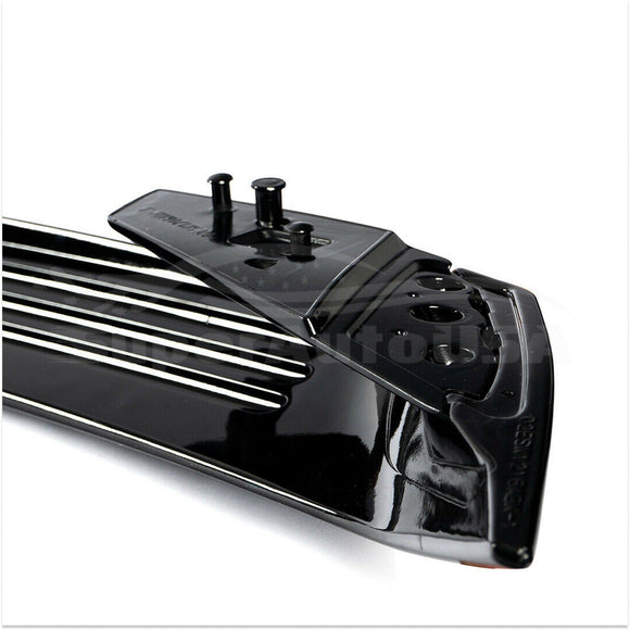 Fit 2015-2021 Ford Mustang GT Style Rear Trunk Spoiler Wing Lid (Gloss Black)