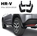 Guardabarros delanteros y traseros negros para Honda HRV HR-V 2014-2021 -6