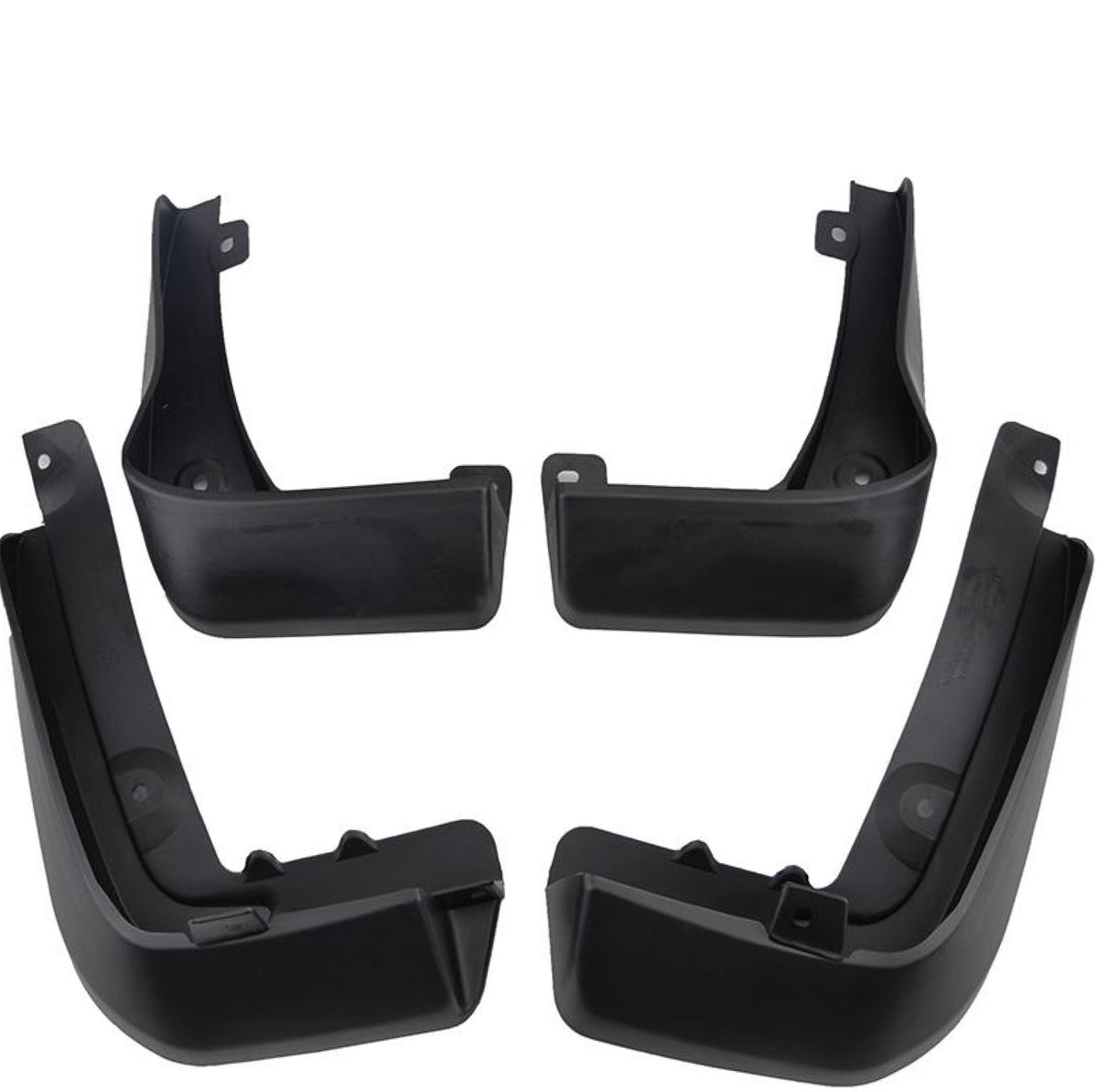 Black Mud Flaps Splash Guards For Honda HR-V 2014-2019 - Set Of 4, TPE+PP Material