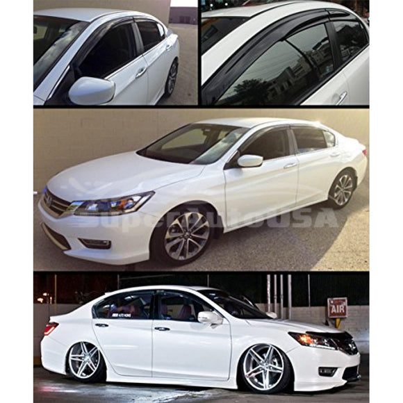 For SORENTO 2016-2020 3D Mugen Style Vent Window Visors Rain Sun Wind Guards Shade Deflectors