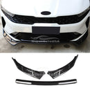 For K5 2021 2022 2023 Performance Style Front Bumper Lip Spoiler (Carbon Fiber Print)-1