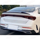 Fits For K5 Optima GT2021 -2023 Gloss Black Rear Tail Lip Trunk Wings Spoiler-5