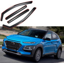 For Hyundai Kona 2018-2023 In-Channel Window Visors Rain Guards Shade Deflectors-1