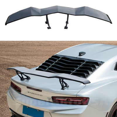 Fit Chverolet Camaro GT Lambo Style Rear Trunk Lip Spoiler Wing