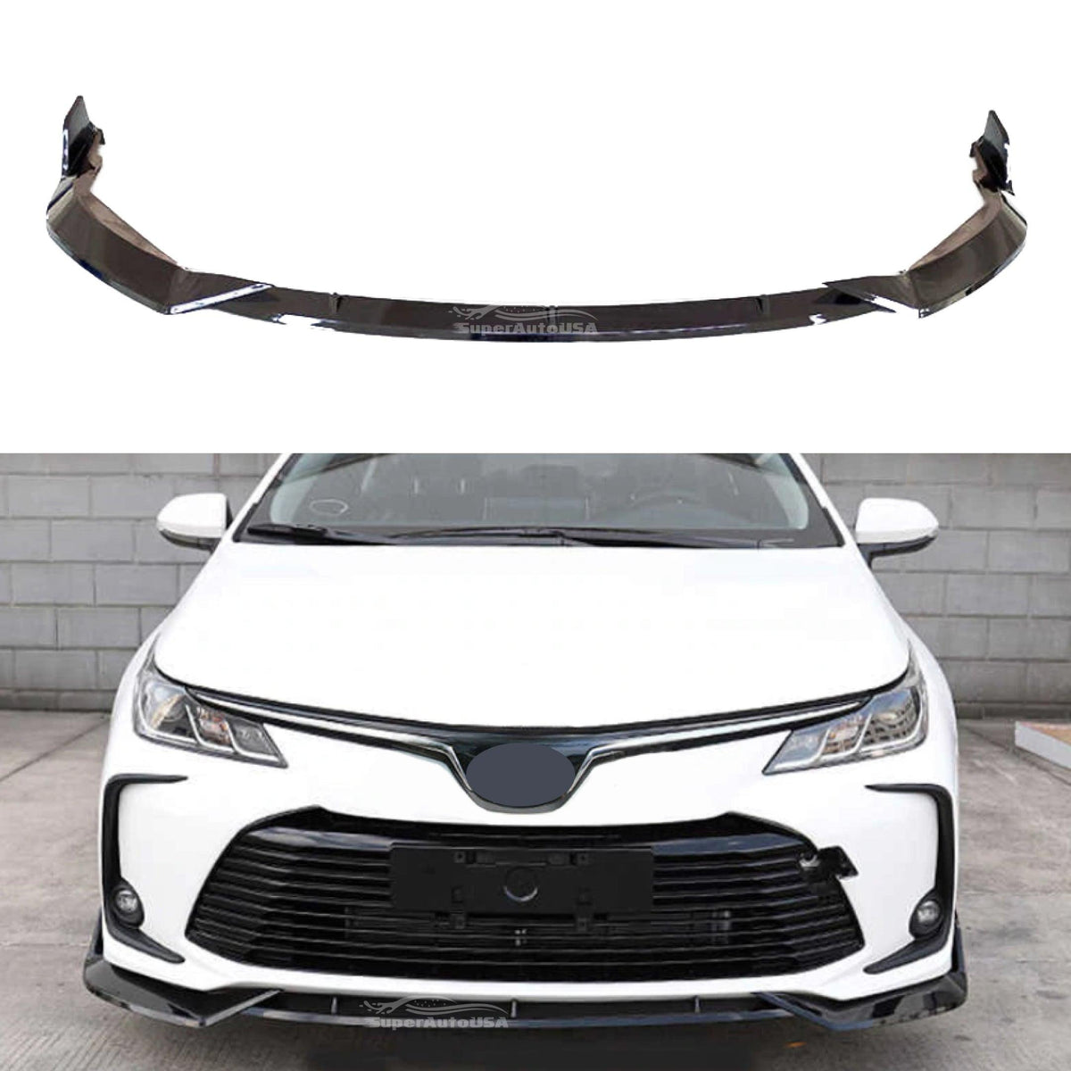 Lib Bumer Toyota Corolla (2014–2025) Collection - Real Carbon Fiber Front Lip, S ...