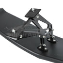 Alerón trasero para maletero de estilo Lambo para Subaru WRX STI GT (negro brillante) -4