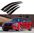Fit 2015-2019 Subaru Legacy Out-Channel Vent Window Visors Rain Sun Wind Guards Shade Deflectors-1