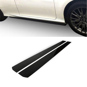 Fit 2016-2020 Lexus GS GSF Sports Side Skirts pair Body Kit Black PP VIP