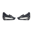 Fits 2017-2019 Toyota Corolla L XLE LE DRL Fog Light Bezel Left Right Covers-2