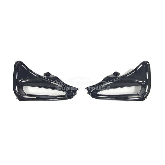 Fits 2017-2019 Toyota Corolla L XLE LE DRL Fog Light Bezel Left Right Covers