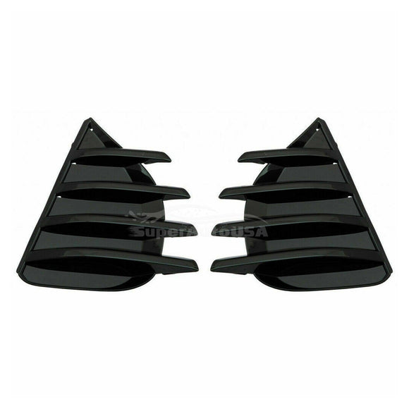 Fits 2017-2019 Toyota Corolla SE XSE DRL Fog Light LED Driving Lamp Bezel Sets