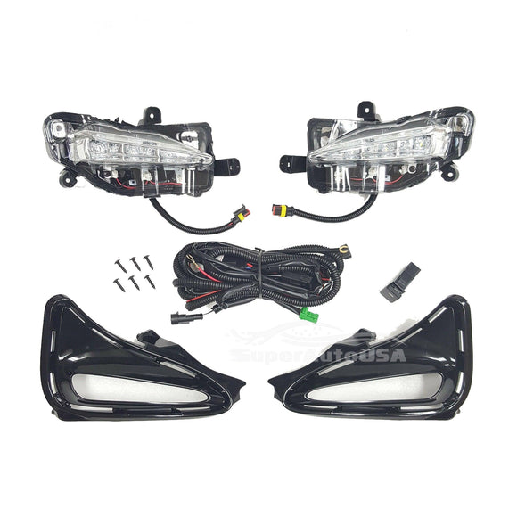 Fog Light - RoadSide Safety | Fits Toyota Corolla L XLE LE (17-19)